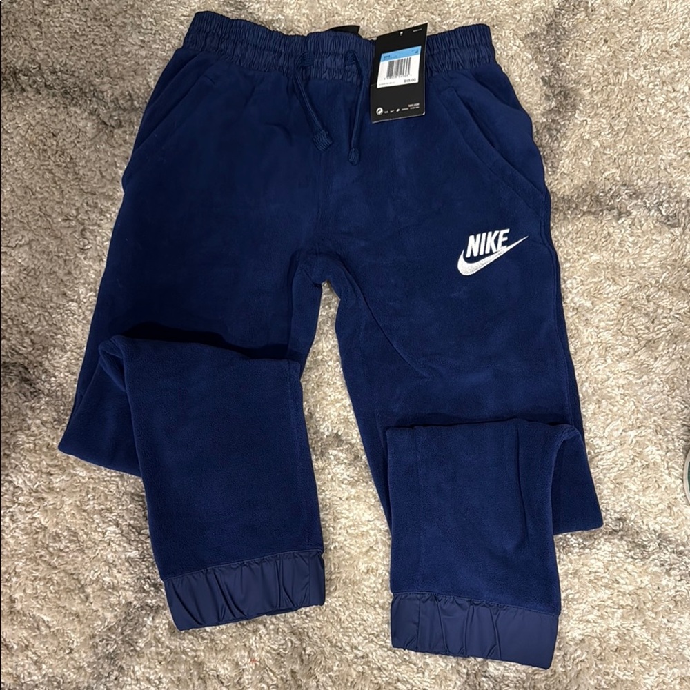 Nike Blue Sweatpants Relaxed Fit Joggers